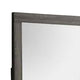 Luyi Dresser Mirror | Framed Border | Textured Foil Gray 35" Square