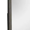 Luyi Dresser Mirror | Framed Border | Textured Foil Gray 35" Square