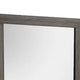 Luyi Dresser Mirror | Framed Border | Textured Foil Gray 35" Square