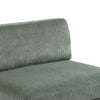 Yama Modular Armless Accent Chair | Foam Fill | Sage Green Corduroy