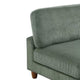 Yama Modular Armless Accent Chair | Foam Fill | Sage Green Corduroy