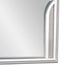 Dresser Mirror w LED | Double Arched Top | Glitter Stripes | Silver 40x48