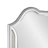Dresser Mirror w LED | Double Arched Top | Glitter Stripes | Silver 40x48