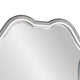 Dresser Mirror w LED | Double Arched Top | Glitter Stripes | Silver 40x48