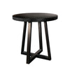 Mika Counter Height Dining Table | 44" Round Top | Umbra Black