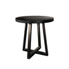 Mika Counter Height Dining Table | 44" Round Top | Umbra Black