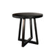 Mika Counter Height Dining Table | 44" Round Top | Umbra Black
