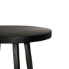 Mika Counter Height Dining Table | 44" Round Top | Umbra Black