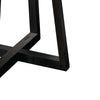 Mika Counter Height Dining Table | 44" Round Top | Umbra Black