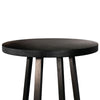 Mika Counter Height Dining Table | 44" Round Top | Umbra Black