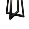 Mika Counter Height Dining Table | 44" Round Top | Umbra Black