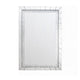 Pali Dresser Mirror | Faux Crystal & Acrylic Diamond Border | 32x47