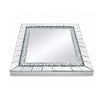 Pali Dresser Mirror | Faux Crystal & Acrylic Diamond Border | 32x47