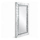 Pali Dresser Mirror | Faux Crystal & Acrylic Diamond Border | 32x47