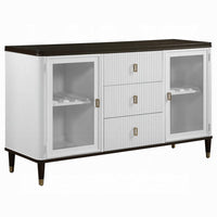 White, Walnut Brown, Gold, Clear
