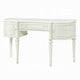 Dorie 2pc Vanity Desk & Flip-Top Mirror Set | Drawer | 2 Cabinets | Ivory