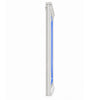 Rara Dresser Mirror w Blue LED | Rectangular L&scape Pearl White 36x47