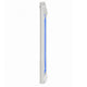 Rara Dresser Mirror w Blue LED | Rectangular L&scape Pearl White 36x47