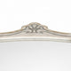 Willa LED Dresser Mirror | Crown Top | Nailed Beige Velvet Upholstery 45x48