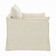 Seya Armchair w 2 Pillows | Slipcover Style | Foam Fill Seat | Beige Linen