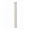 Veda Dresser Mirror w LED | Rectangular L&scape Frame Pearl White 36x45