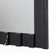 Ishi Dresser Mirror | Vertical Fluted Design | Marble Grain | Black 32x47