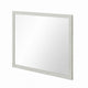 Jisa Dresser Mirror | Rectangular Shape | Framed Design | Beige Wood 38x50