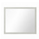 Jisa Dresser Mirror | Rectangular Shape | Framed Design | Beige Wood 38x50