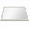 Jisa Dresser Mirror | Rectangular Shape | Framed Design | Beige Wood 38x50