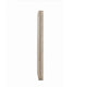 Dery Vanity Dresser Mirror | Ridged Wood Frame | Light Oak Brown | 42x48