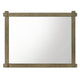 Cera Dresser Mirror | Square Peg Accent Joinery | Antique White Oak | 37x49
