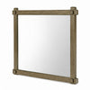 Cera Dresser Mirror | Square Peg Accent Joinery | Antique White Oak | 37x49