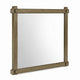 Cera Dresser Mirror | Square Peg Accent Joinery | Antique White Oak | 37x49