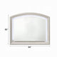 Remy Vanity Dresser Mirror w LED | Arched Frame | Antique White | 35x44