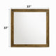 Gary Dresser Mirror | Light Aspen Brown | 37" Square Frame