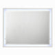 Esy Dresser Mirror | High Gloss White | LED Frame | Beveled Glass | 37x46