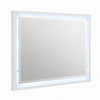 Esy Dresser Mirror | High Gloss White | LED Frame | Beveled Glass | 37x46