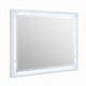 Esy Dresser Mirror | High Gloss White | LED Frame | Beveled Glass | 37x46