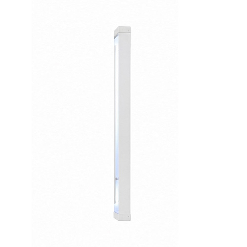 Esy Dresser Mirror | High Gloss White | LED Frame | Beveled Glass | 37x46