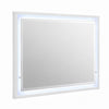Esy Dresser Mirror | High Gloss White | LED Frame | Beveled Glass | 37x46