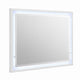 Esy Dresser Mirror | High Gloss White | LED Frame | Beveled Glass | 37x46
