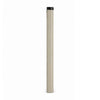 Trex Dresser Mirror | Black Faux Marble Top | 37x40 Beige Reeded Frame