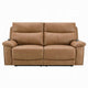 Kima Power Motion Recliner Loveseat | Brown Leather Aire | 76"