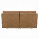 Kima Power Motion Recliner Loveseat | Brown Leather Aire | 76"