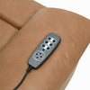 Kima Power Motion Recliner Loveseat | Brown Leather Aire | 76"