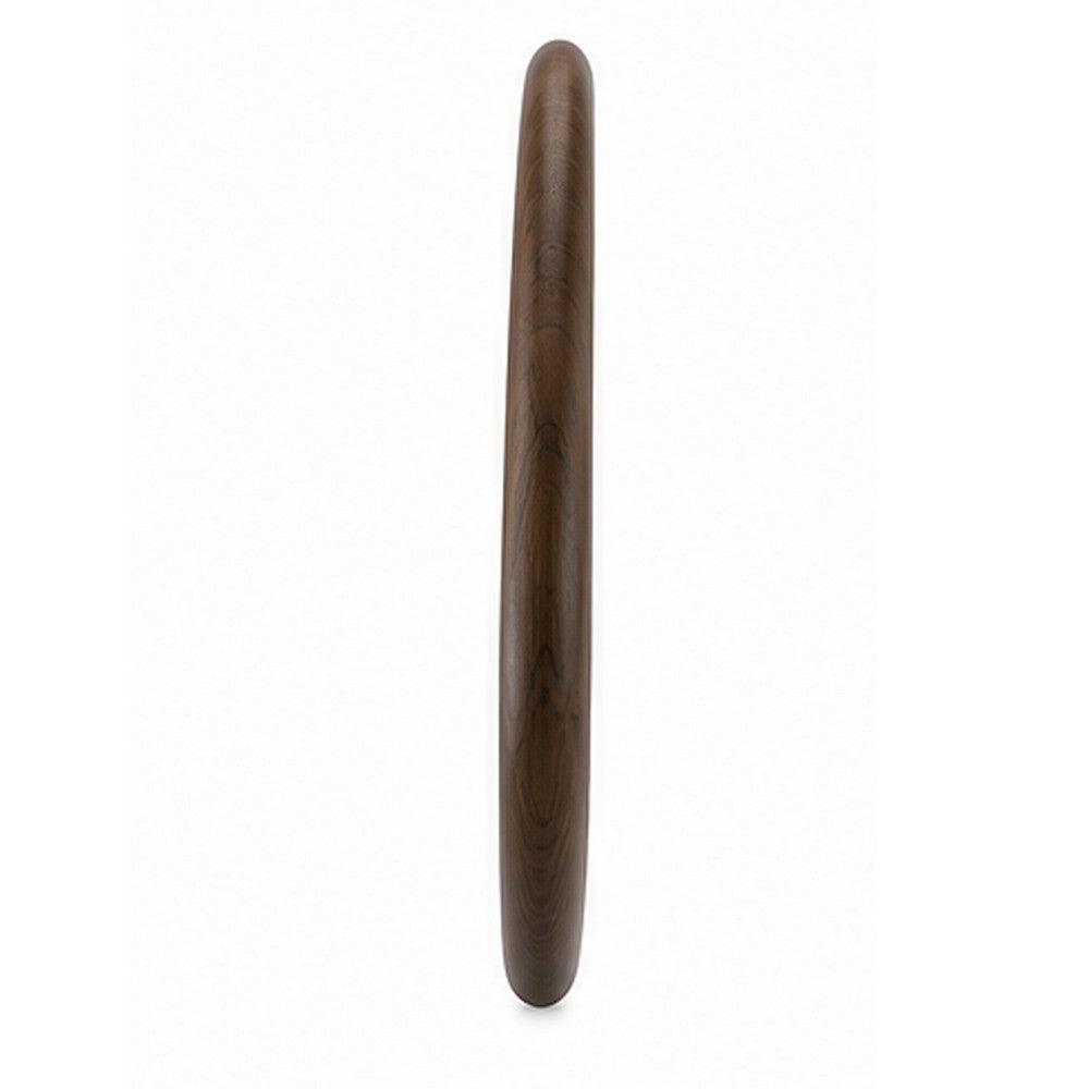 Sima Decorative Wall Mirror | Dark Brown | 39" Organic Asymmetrical Shape