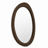 Sima Decorative Wall Mirror | Dark Brown | 32x47 Organic Asymmetrical Shape