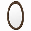 Sima Decorative Wall Mirror | Dark Brown | 32x47 Organic Asymmetrical Shape