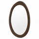 Sima Decorative Wall Mirror | Dark Brown | 32x47 Organic Asymmetrical Shape