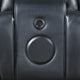 Pera Power Motion Loveseat with Console | Black Leather Aire | 75"